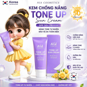 Kem chống nắng nia cosmetics – Tone up trắng hồng ngay lập tức