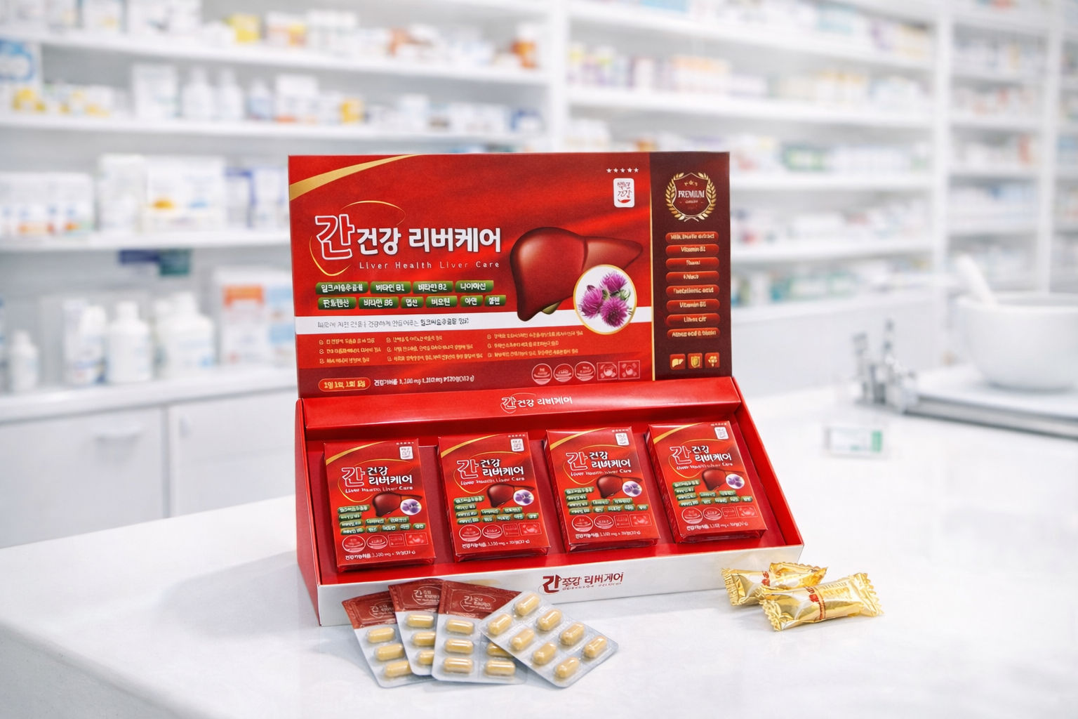 Viên uống bổ gan Hàn Quốc